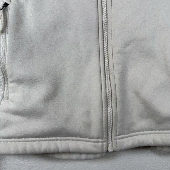 The North Face Women's White Fleece-Lined Jacket Medium - Picture 4 of 8